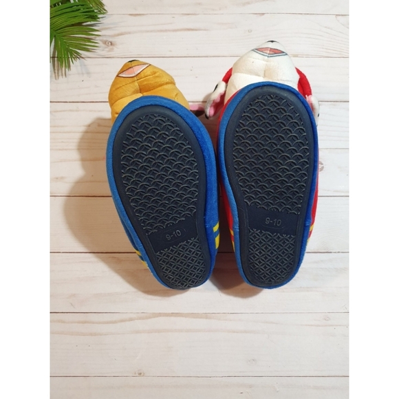 Paw Patrol Light Up Slippers, Toddler Warm Plush House Shoes, Chase & Marshall - Picture 7 of 9